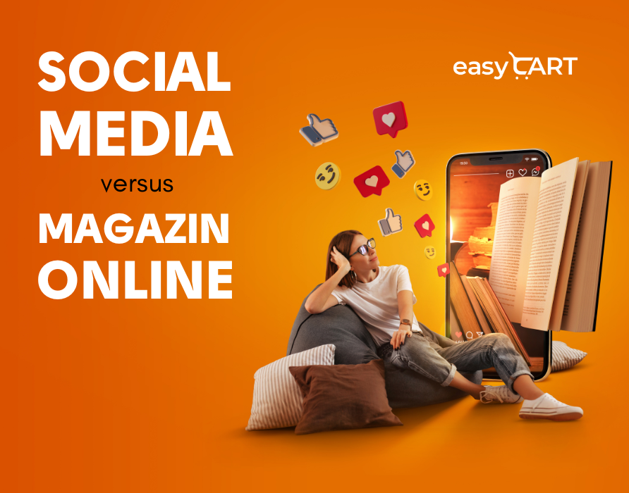 vânzări online: social media vs magazin online